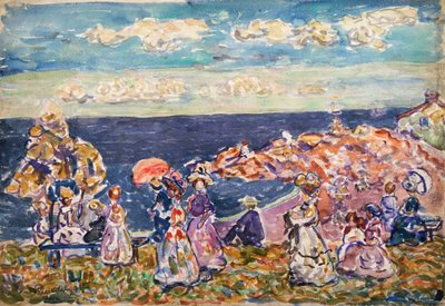 Am Strand von Maurice Brazil Prendergast